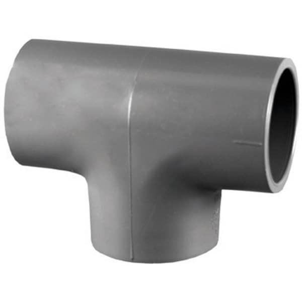 Charlotte Pipe Schedule 80 1-1/4 in. Slip X 1-1/4 in. D Slip PVC Tee 1 pk